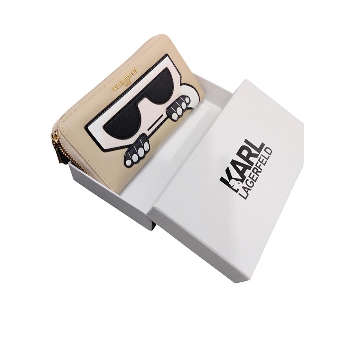 Karl Lagerfeld - Continental zip Karl wallet