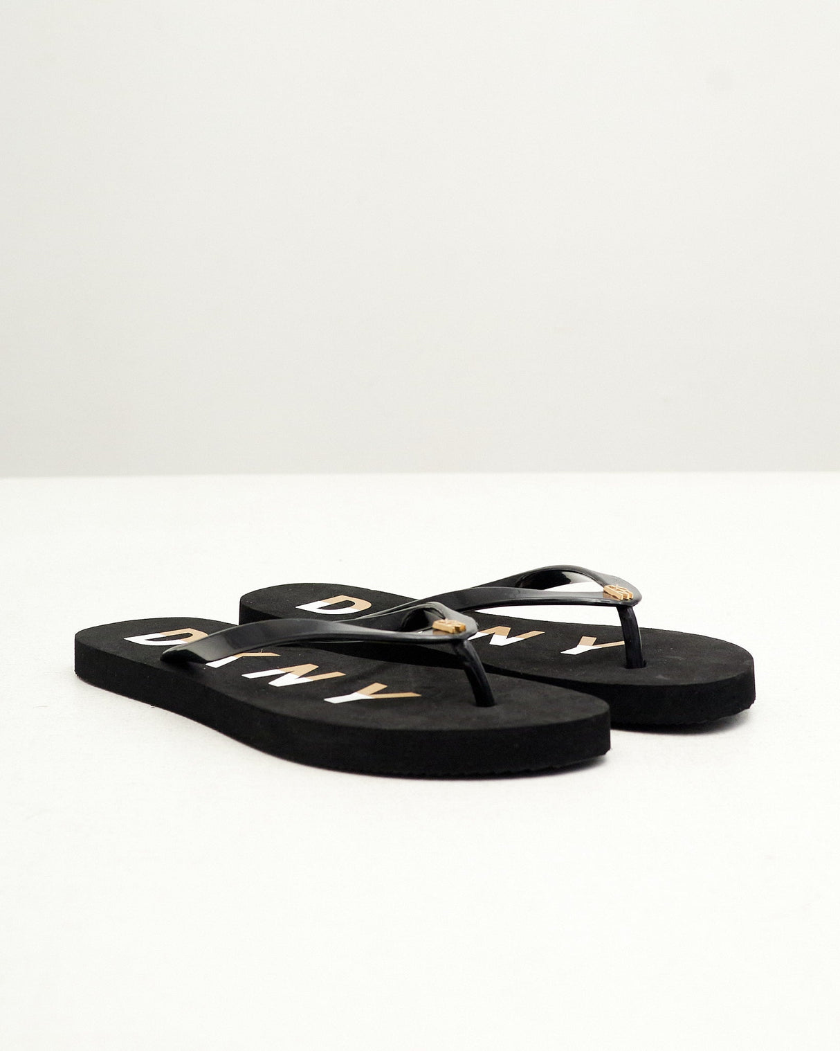 DKNY - Black and gold Flip flop for women