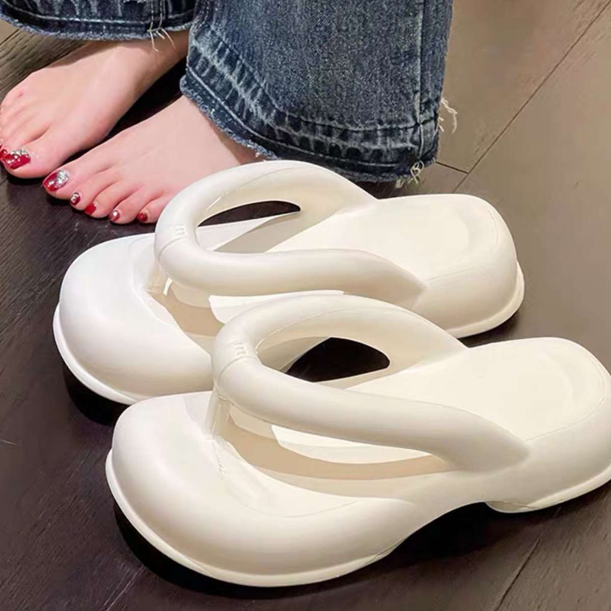 Funky Indoor & Outdoor EVA Flip Flop For Women