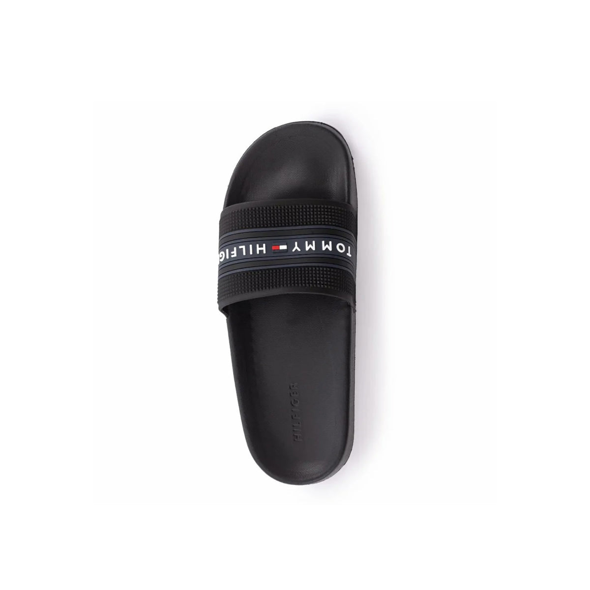 Tommy Hilfiger Logo Signature Slide Sandal Men - BLK