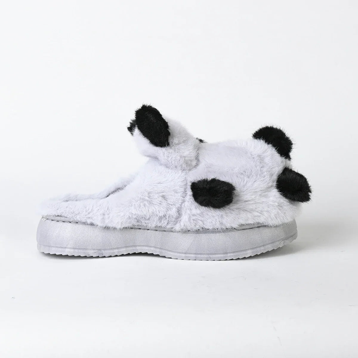 اتمانا - شبشب فليب فلوب دافئ للقدمين من الفرو المنزلي للنساء