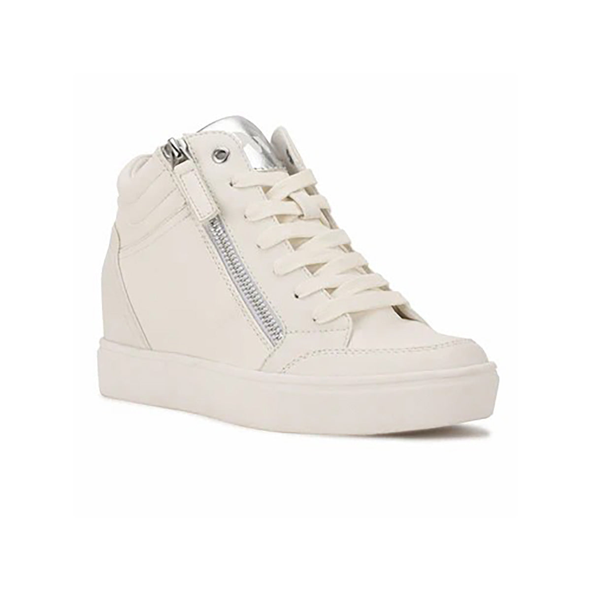 Nine West - Tons High Top Hidden Wedge Sneakers