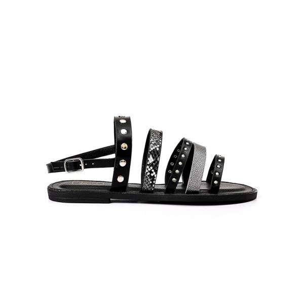 Dejavu - Strapped Flat Slipper