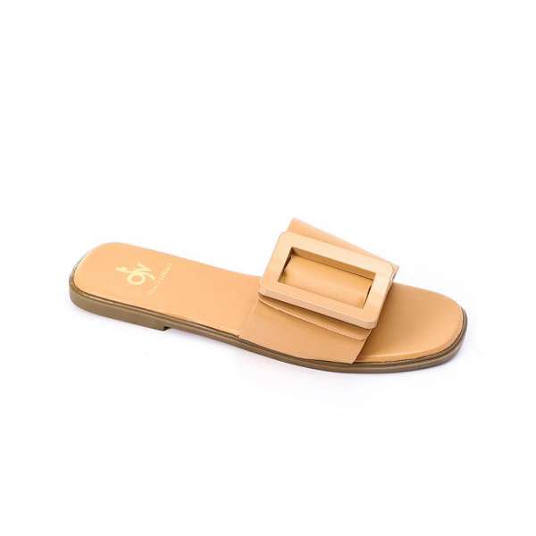 Dejavu Summer Slippers With Decorative Buckle