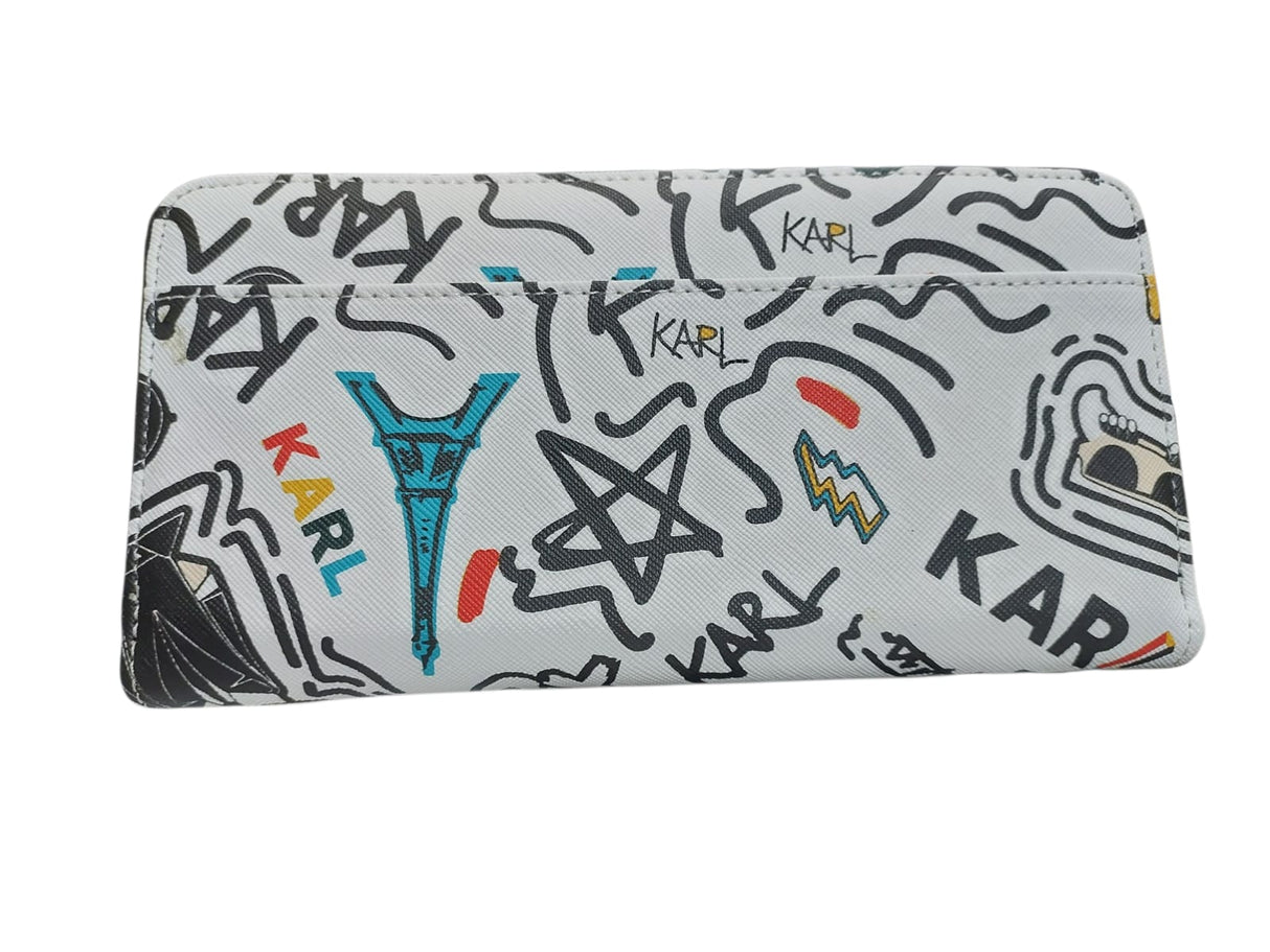 Karl Lagerfeld - Continental zip Karl wallet