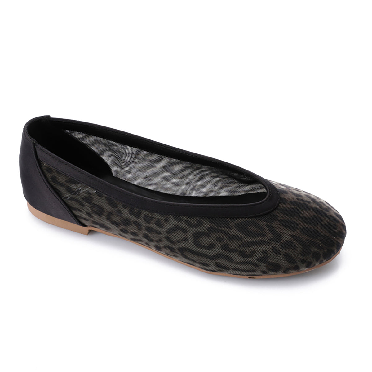 Mr Joe - Leopard Print Mary Jane Flats Ballerina 3021