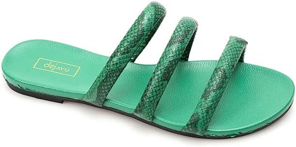 Dejavu - Strapped Flat Slipper