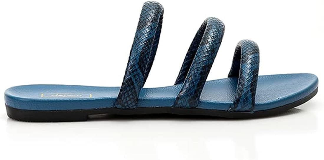 Dejavu - Strapped Flat Slipper