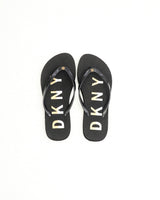 DKNY - Black and gold Flip flop for women