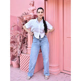 plain street trousers