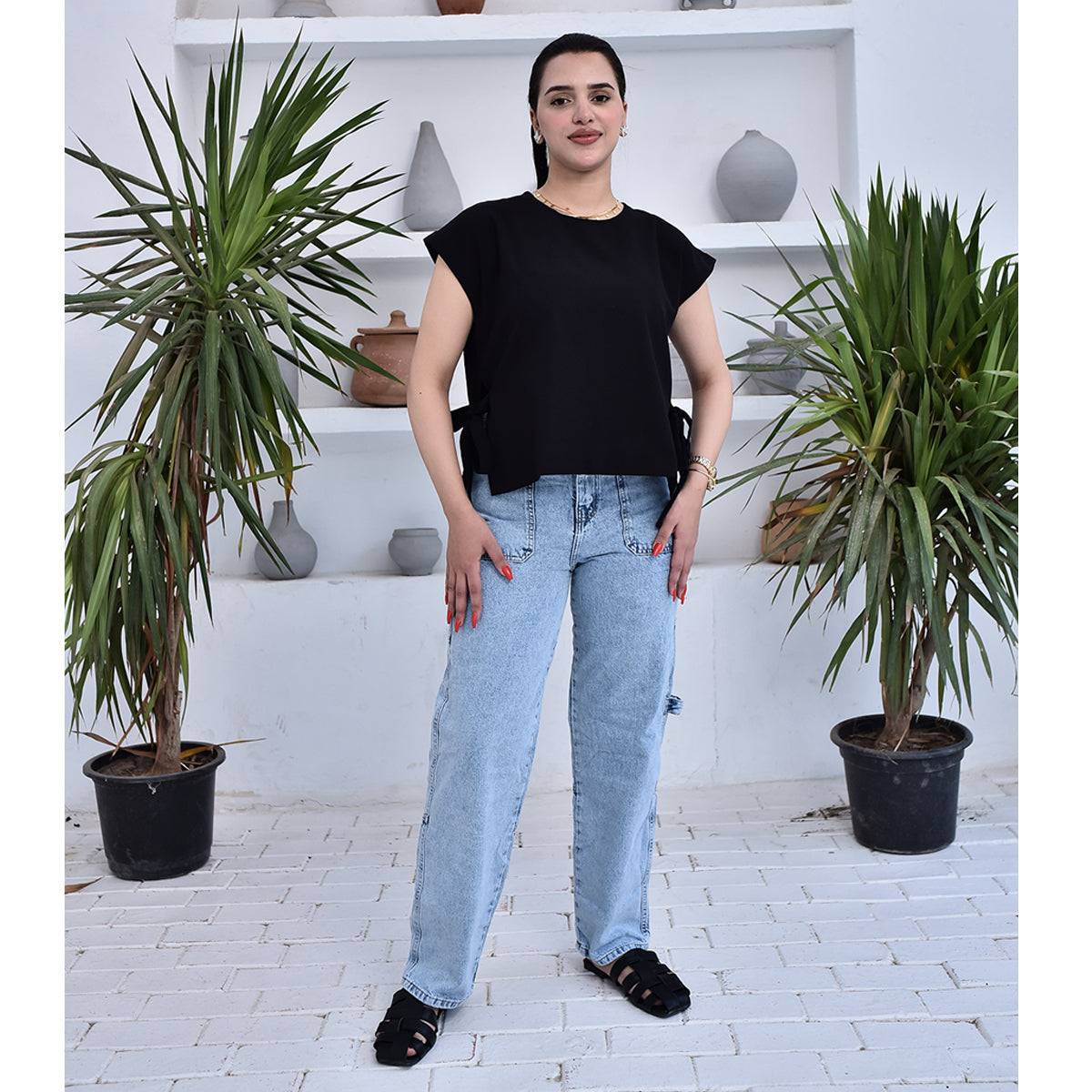 street trousers with rope