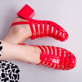 Jelly Slipper high heels