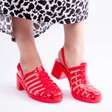 Jelly Slipper high heels
