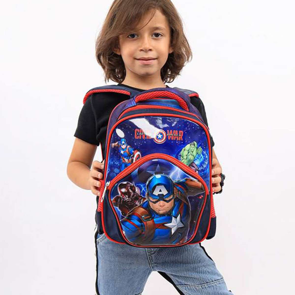 Jbags - Cartoon Graphic Backpack For Boys