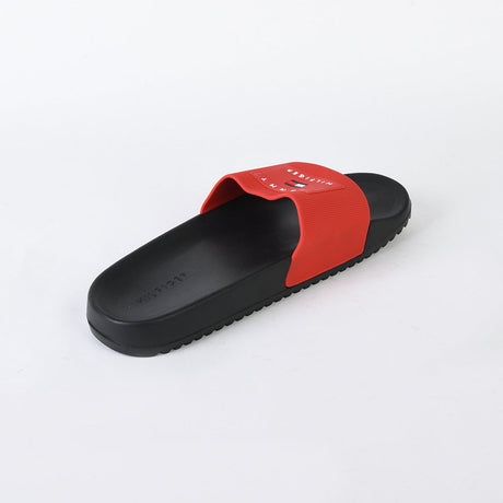 Tommy Hilfiger Logo Badge Slide Sandal Men - BLK