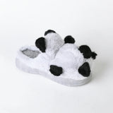 اتمانا - شبشب فليب فلوب دافئ للقدمين من الفرو المنزلي للنساء