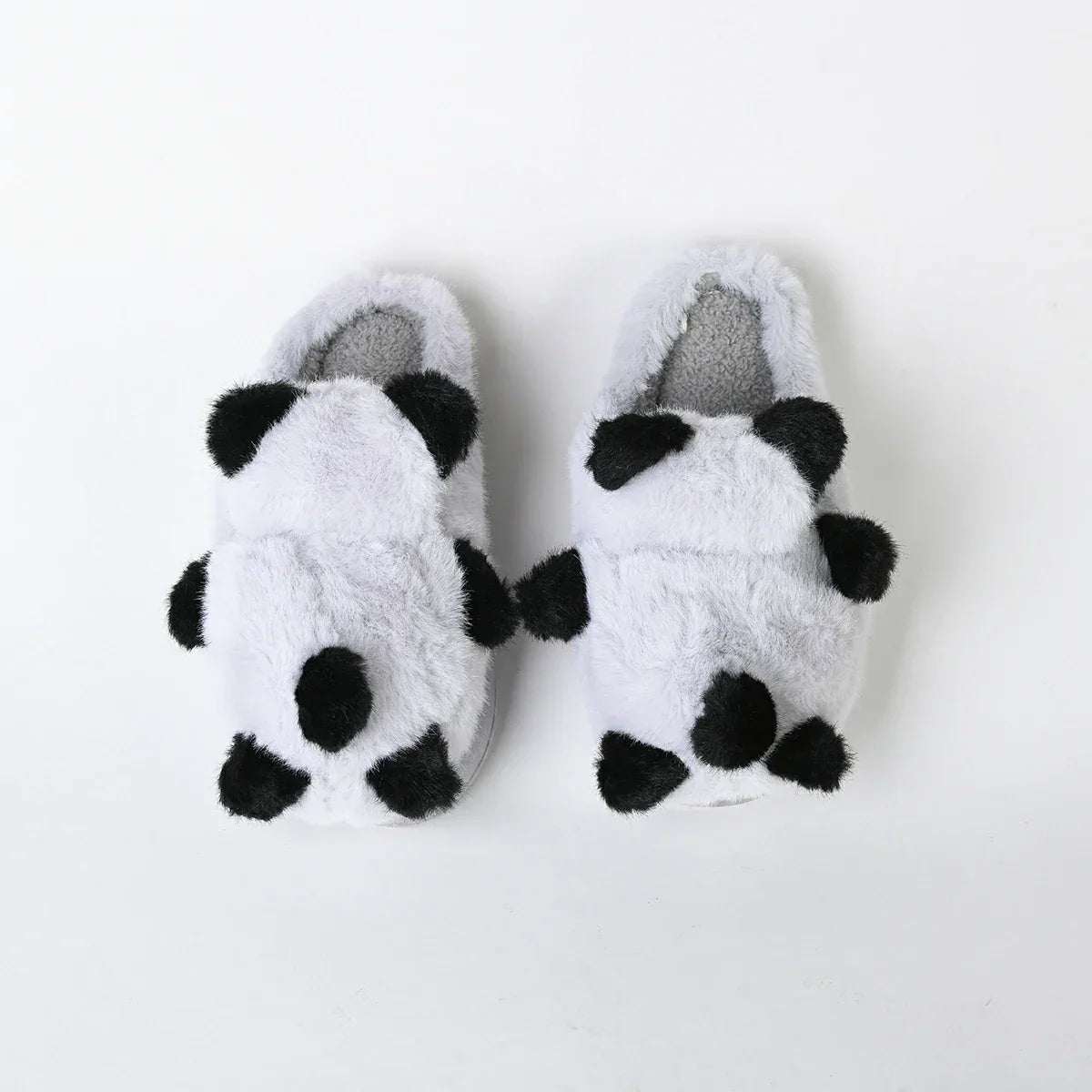 اتمانا - شبشب فليب فلوب دافئ للقدمين من الفرو المنزلي للنساء