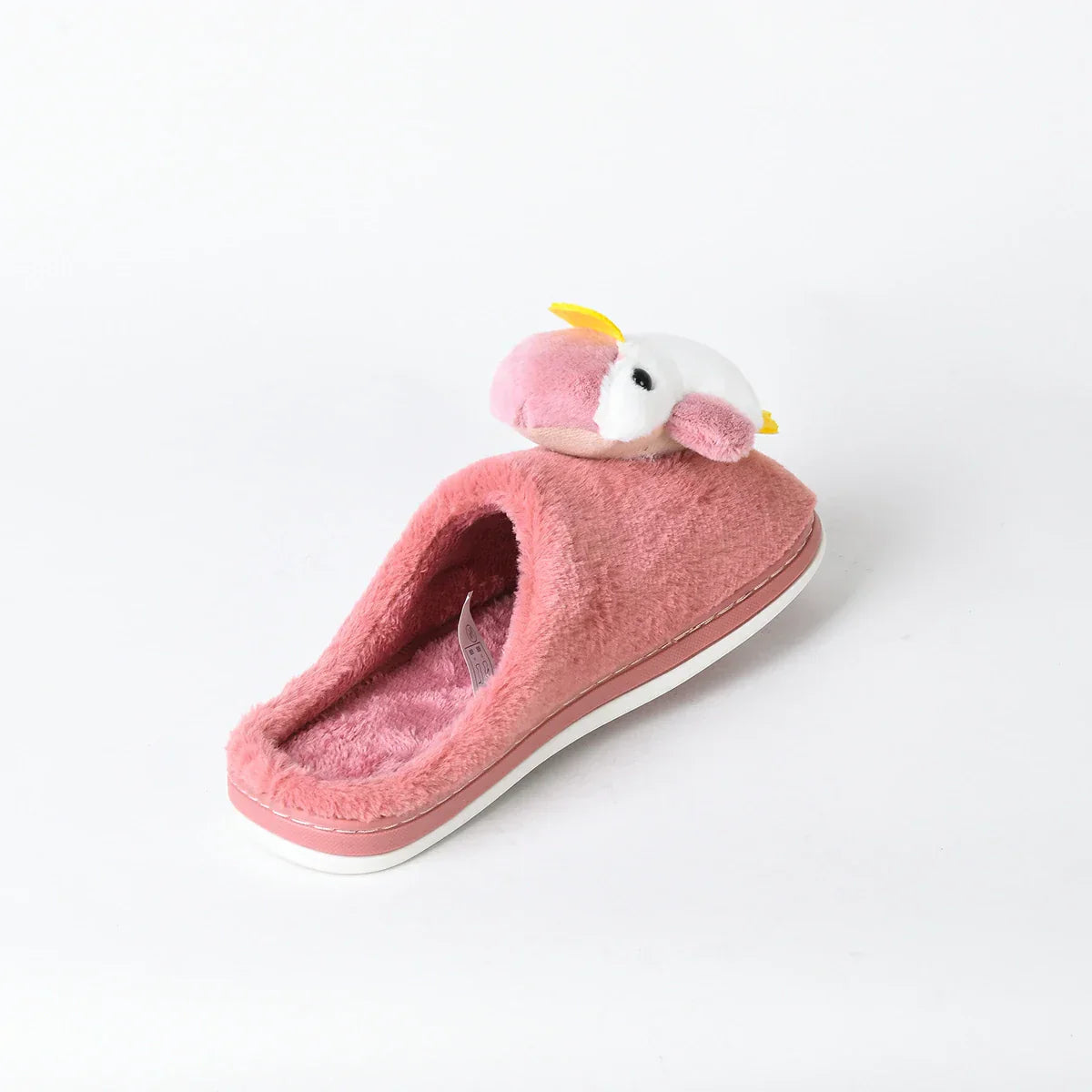 Etmana - Home Fur Warm Foot Flip Flop Slipper For Women