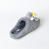 Etmana - Home Fur Warm Foot Flip Flop Slipper For Women