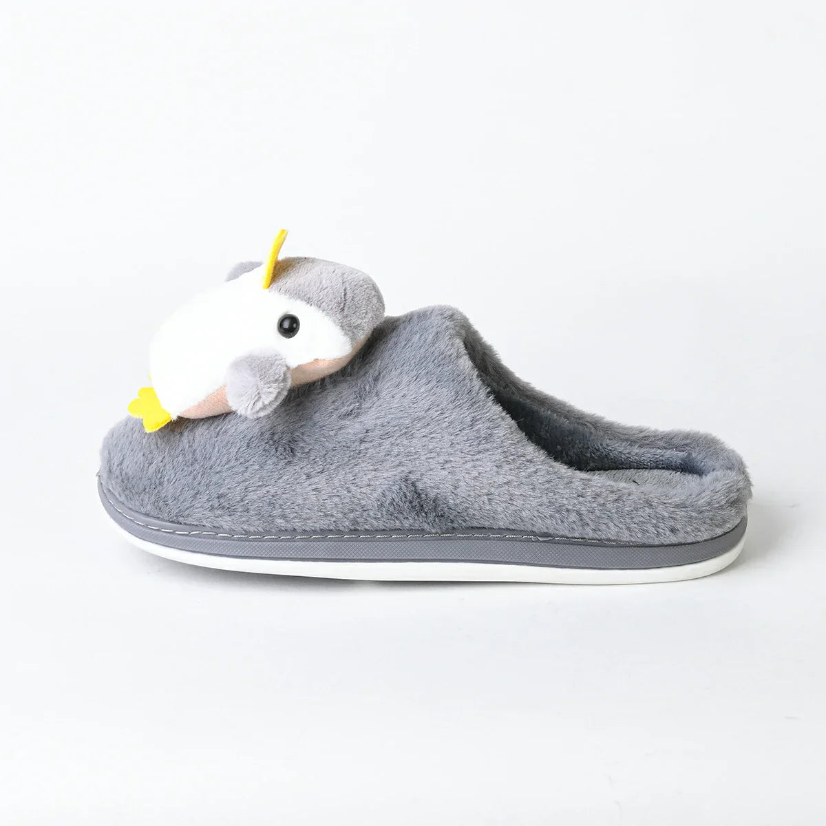 Etmana - Home Fur Warm Foot Flip Flop Slipper For Women