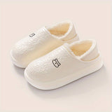 Cozy Waterproof Slipper With Embossed Pattern