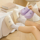 Cozy Waterproof Slipper With Embossed Pattern