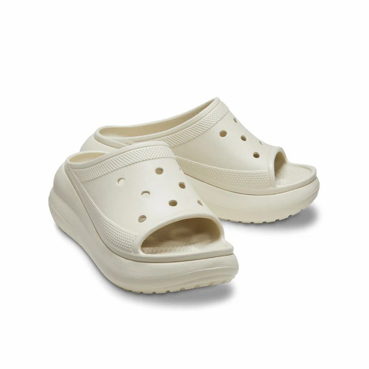 Crocs - Classic Crush Slide in Bone