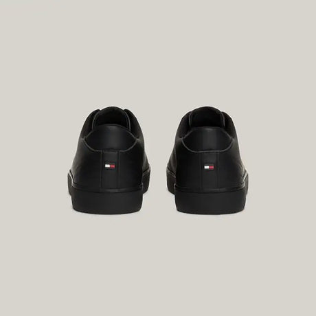 Tommy - Essential Leather Logo Flatform Trainers