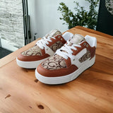 Guess - Leather And Canvas Sneakers For Womens