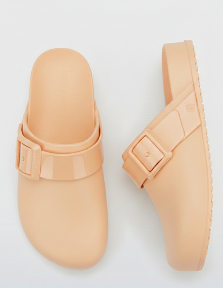 Clogs - Buckle Detail Comfort Silicone Clogs For Women