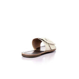 Dejavu Flat Buckle Strapped Slipper