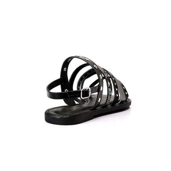 Dejavu - Strapped Flat Slipper