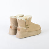 أحذية نسائية من الفرو