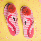 Kids Summer Slippers Flamingo