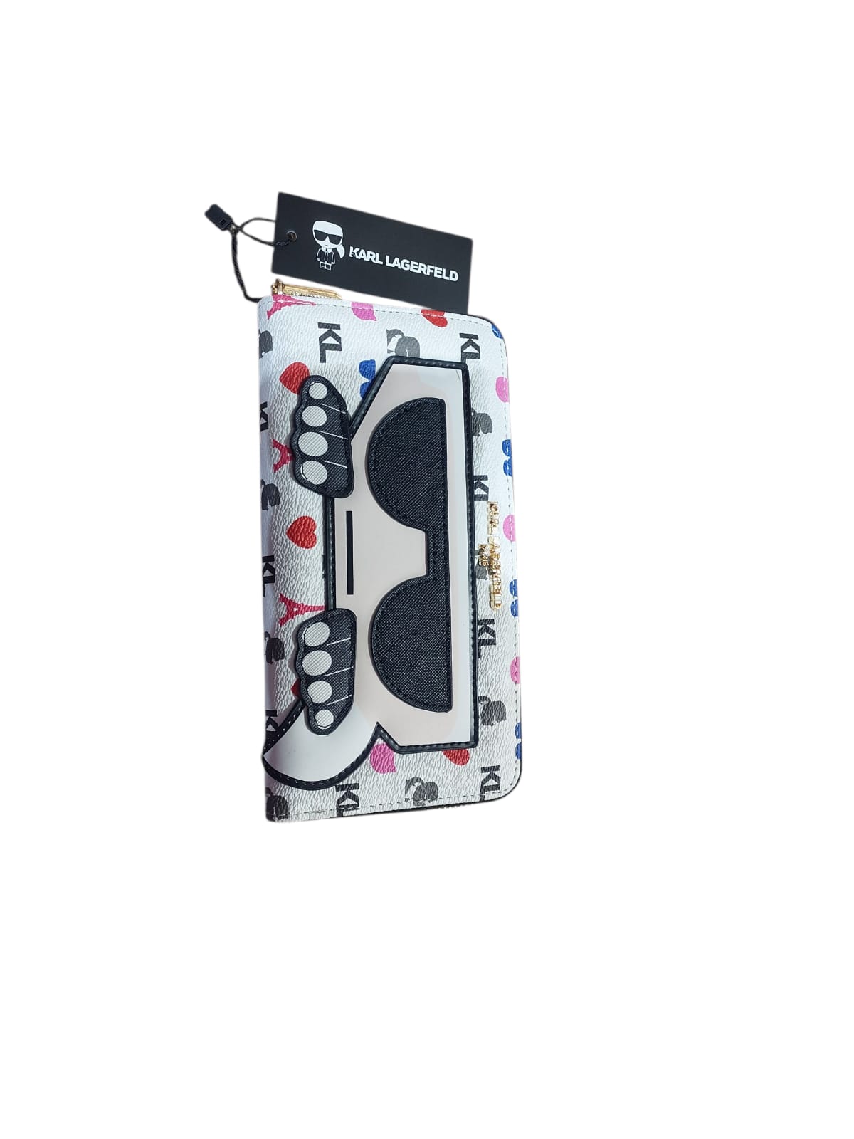 Karl Lagerfeld - Continental zip Karl wallet