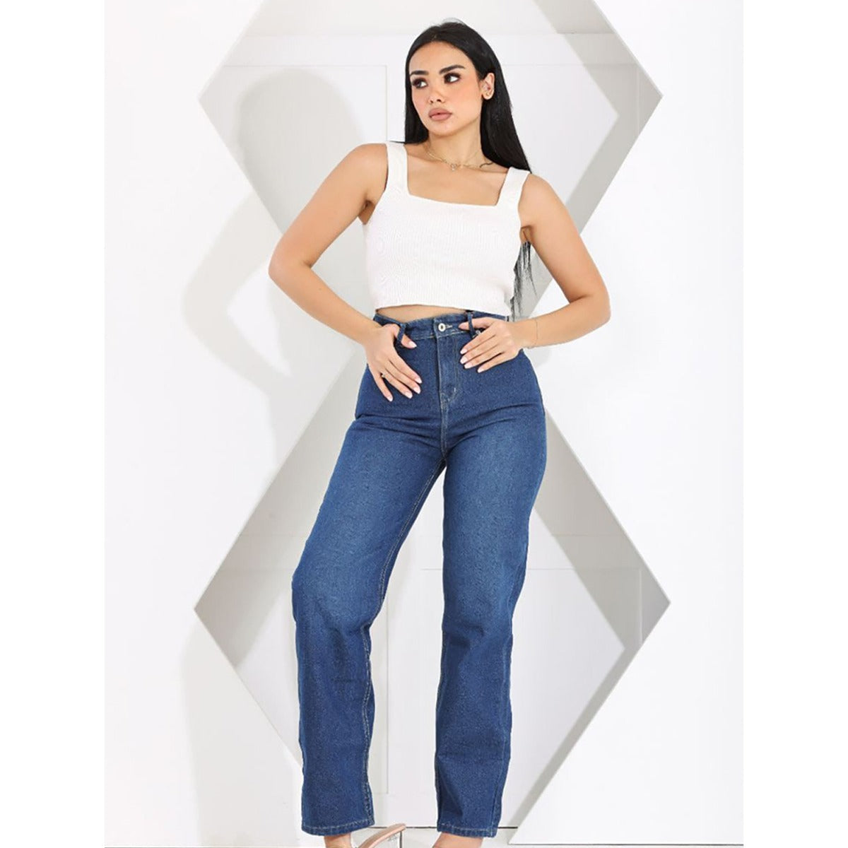 plain street trousers