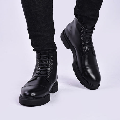 Eskafi - Men's Lace Up Leather Boot