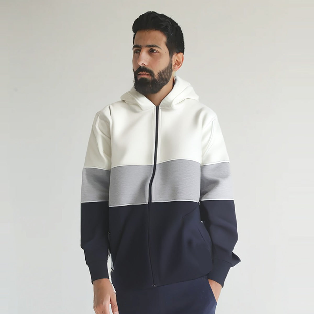 Roza - Zip-Up HoodieFor Men