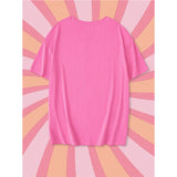 Shein -  EZwear Funny Cute Cartoon Character Print Oversized T-Shirt for Women, Short Length, Super Loose Fit