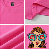 Shein -  EZwear Funny Cute Cartoon Character Print Oversized T-Shirt for Women, Short Length, Super Loose Fit